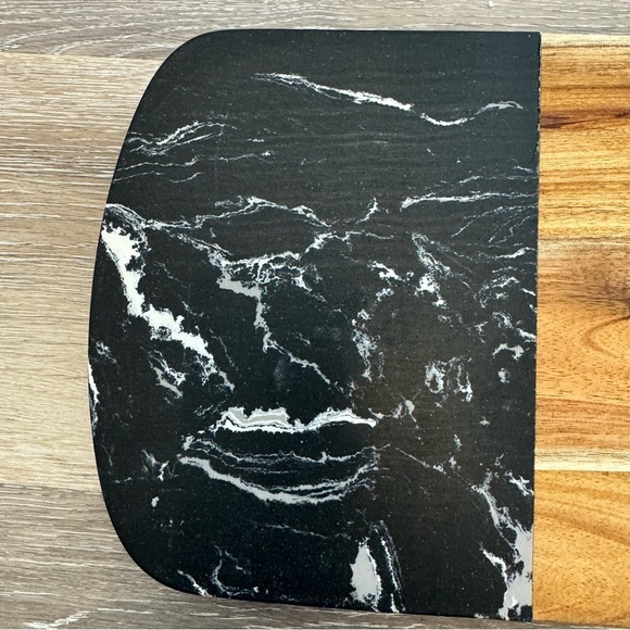 Cheese Board Cutting Board Charcuterie Wood and Marble Board Only - Picture 3 of 10